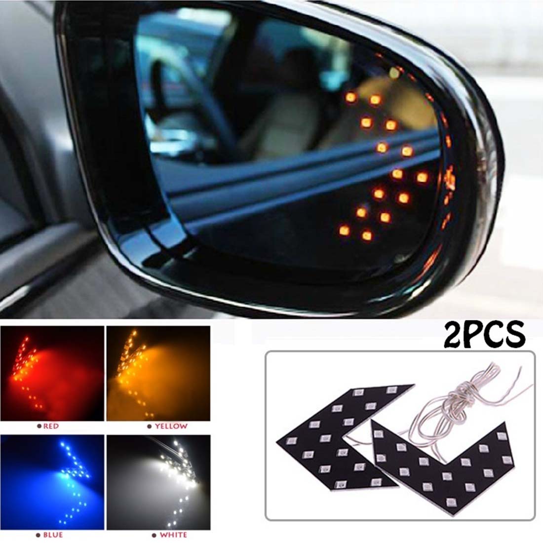 Car LED Rear Mirror Light