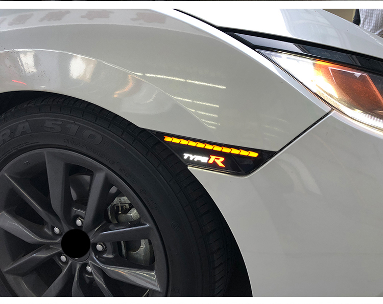 civic modified Fender lamp driving lamp steering streamer lamp.