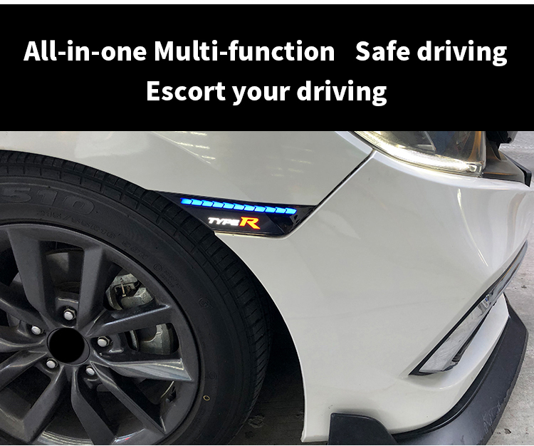 civic modified Fender lamp driving lamp steering streamer lamp.