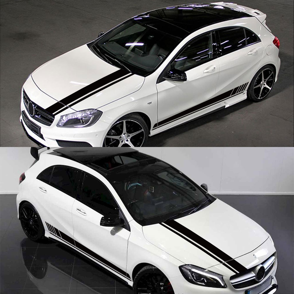 Car Vinyl Stickers Bonnet Decal For Audi BMW Mercedes Ford VW Toyota Nissan Kia Renault Hyundai Skoda Auto Tuning Accessories