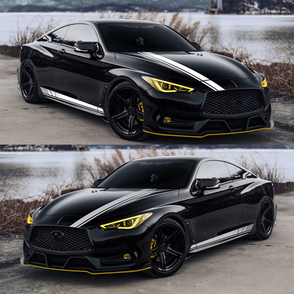 Car Vinyl Stickers Bonnet Decal For Audi BMW Mercedes Ford VW Toyota Nissan Kia Renault Hyundai Skoda Auto Tuning Accessories